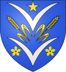 Blason ville fr Vélizy-Villacoublay (Yvelines)